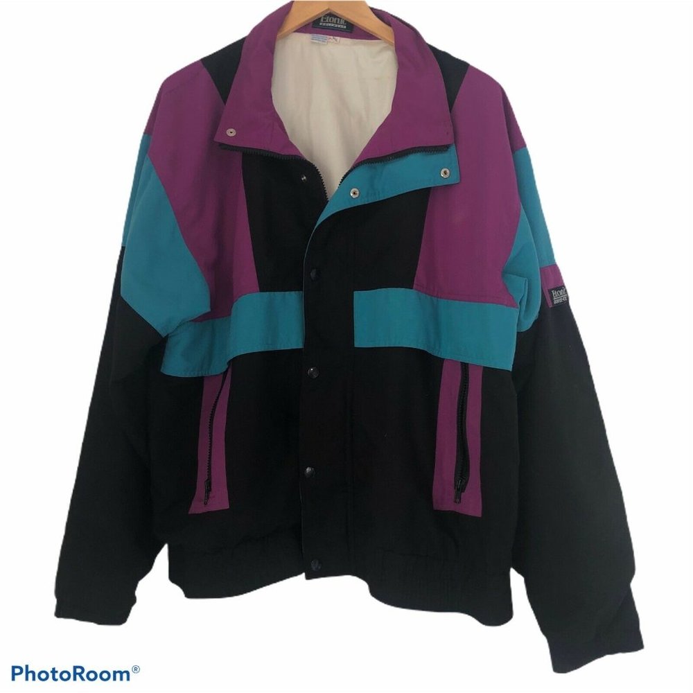 Vintage Men's Etonic Golfwear Windbreaker jacket